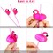 50 Pcs Flamingo Straws Flamingo Drinking Straws Bachelorette Straws Bendable Cocktail Straws for Flamingo Pool Party Table Decor Birthday Wedding Tableware Decoration, Rose